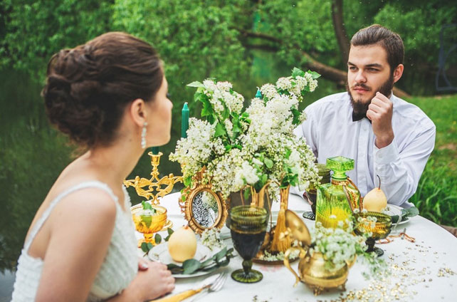 Свадебная прогулка на лодке, приглашения