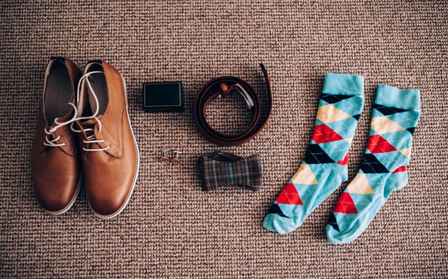 свадьба в бирюзовом цвете, аксессуары жениха