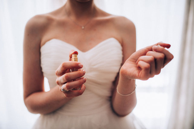 свадьба в бирюзовом цвете, утро невесты