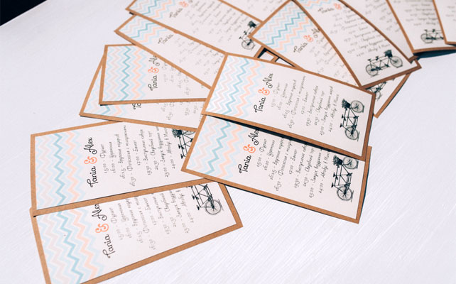 свадьба в бирюзовом цвете, приглашения