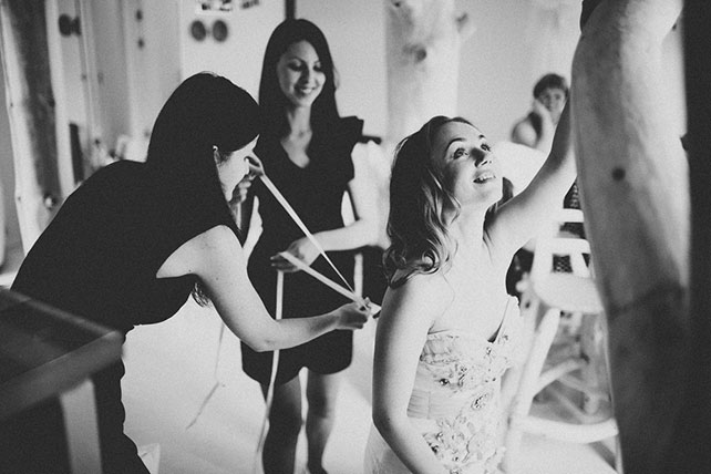 Свадебный завтрак, утро невесты