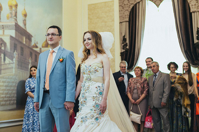 Свадебный завтрак, церемония