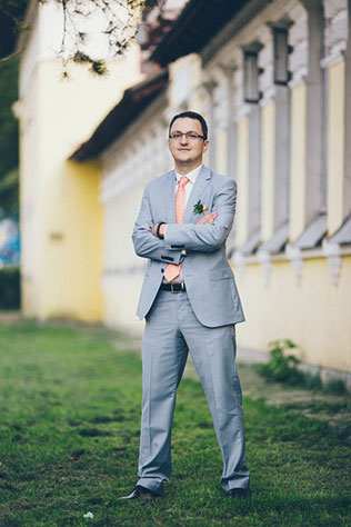 Свадебный завтрак, образ жениха