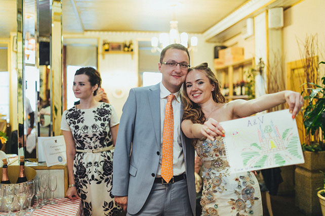 Свадебный завтрак, развлечение гостей