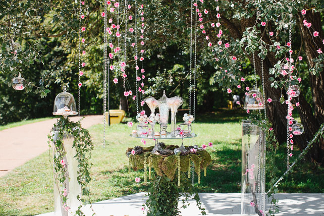 Таинственный лес, декор сладкого стола