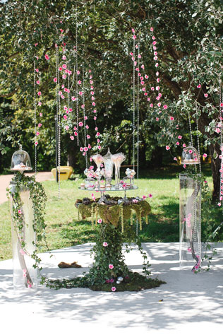 Таинственный лес, декор сладкого стола