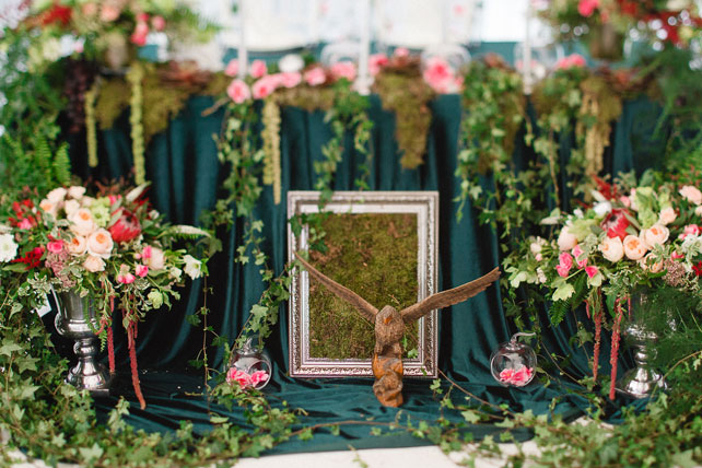 Таинственный лес, флористика, мох в декоре 