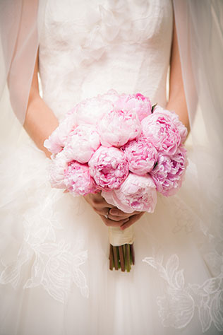 Телевизионная свадьба, букет невесты