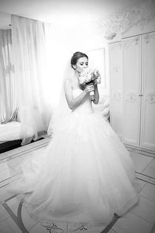 Телевизионная свадьба, образ невесты