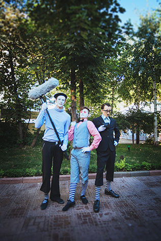 Телевизионная свадьба, мимы