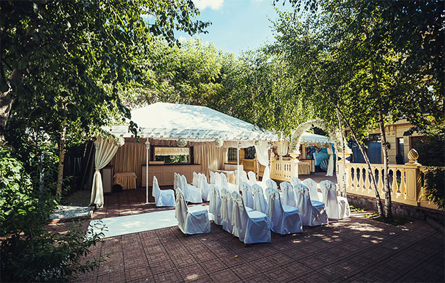 Телевизионная свадьба, место церемонии