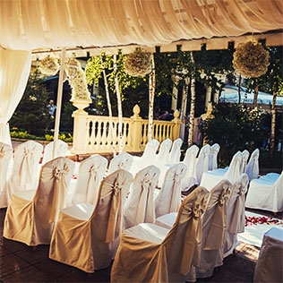 Телевизионная свадьба, место церемонии