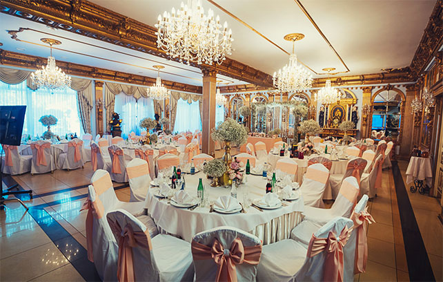 Телевизионная свадьба, место торжества