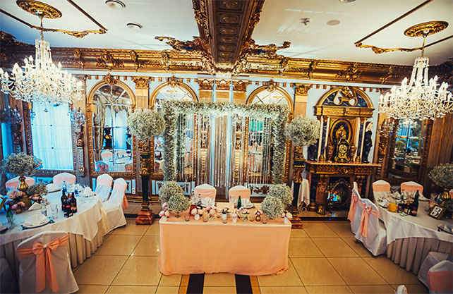 Телевизионная свадьба, место торжества