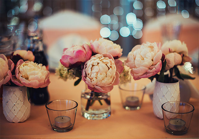 Телевизионная свадьба, флористика