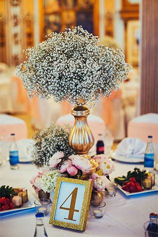 Телевизионная свадьба, нумерация столов