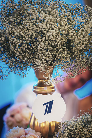 Телевизионная свадьба, нумерация столов