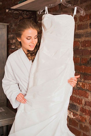 трогательная свадьба, платье невесты