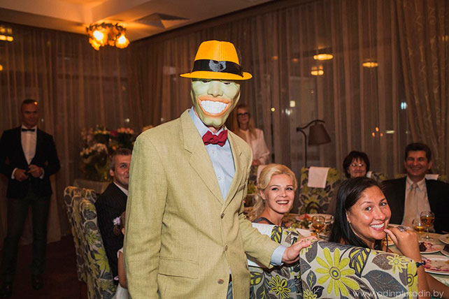 трогательная свадьба, образ жениха для первого танца