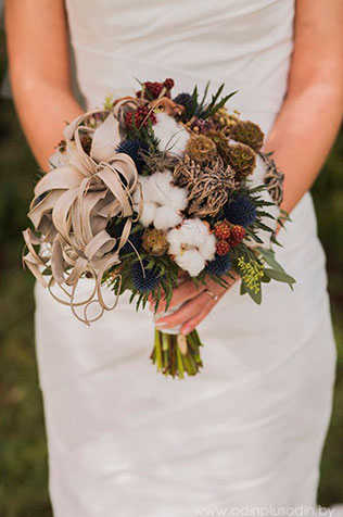 трогательная свадьба, букет невесты