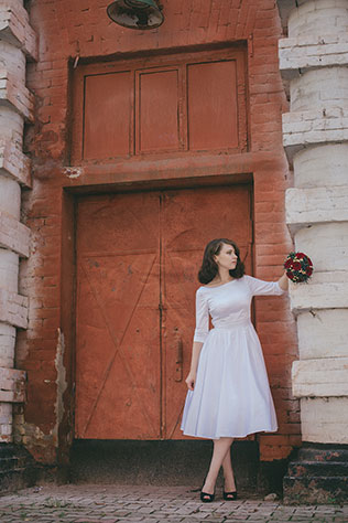 твидовая свадьба, образ невесты