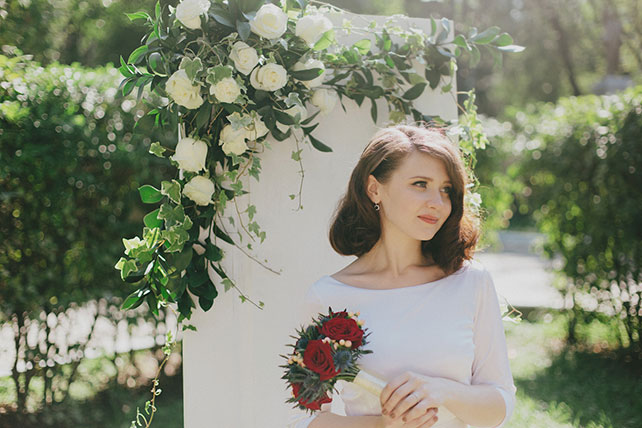 твидовая свадьба, образ невесты