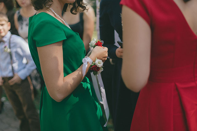 твидовая свадьба, церемония