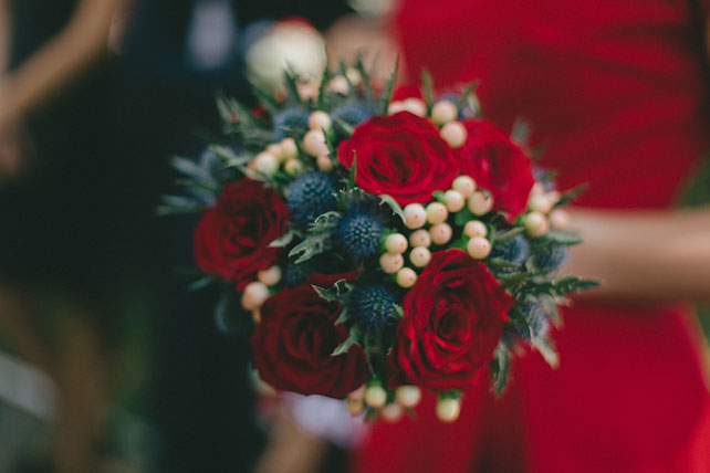 твидовая свадьба, букет невесты
