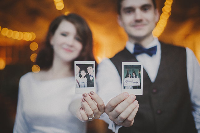 твидовая свадьба, жених и невеста