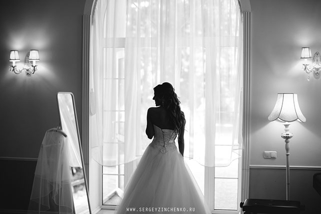 нежная свадьба в усадьбе, образ невесты