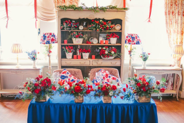 Уютная цветочная свадьба, цветочный декор