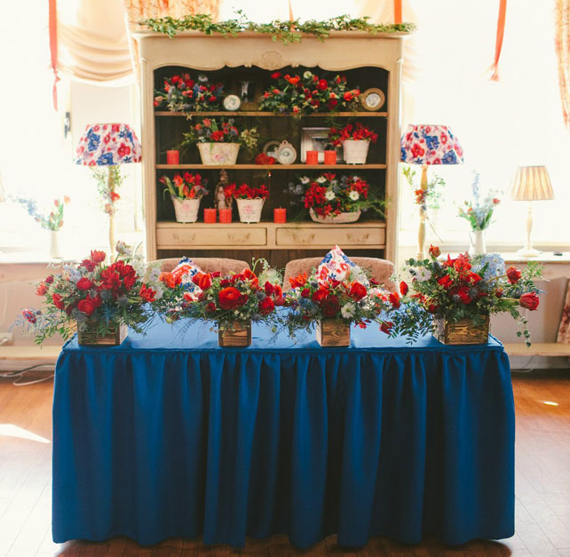 Уютная цветочная свадьба, место торжества