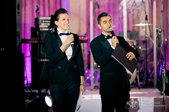 свадьба в стиле Коко Шанель, ведущие