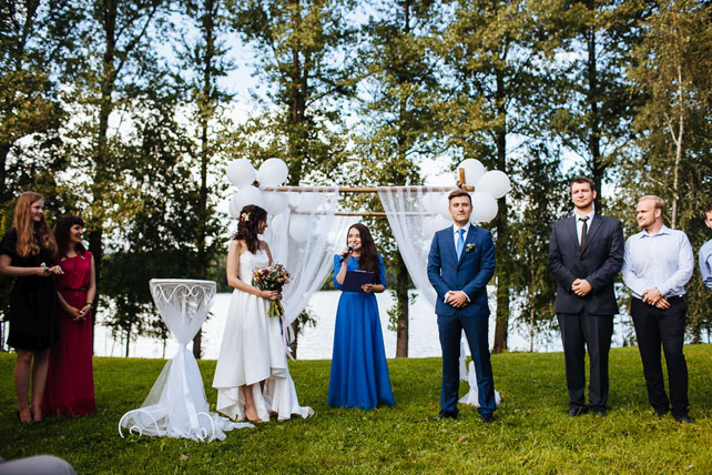 Вечная глубина чувств, морской стиль, церемония