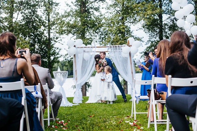 Вечная глубина чувств, морской стиль, церемония