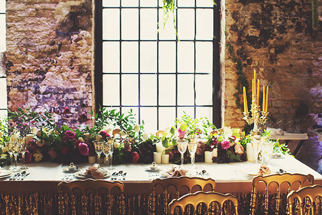 Ужин после венчания в стиле Dolce&Gabbana, декор свадьбы от Юлии Шакировой