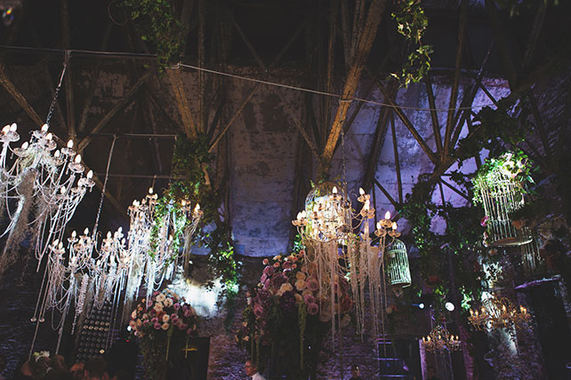 Ужин после венчания в стиле Dolce&Gabbana, декор свадьбы от Юлии Шакировой, декор зала