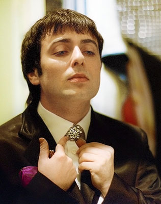 веселая ретро-свадьба, образ жениха