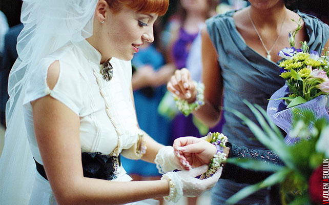 веселая ретро-свадьба, образ невесты