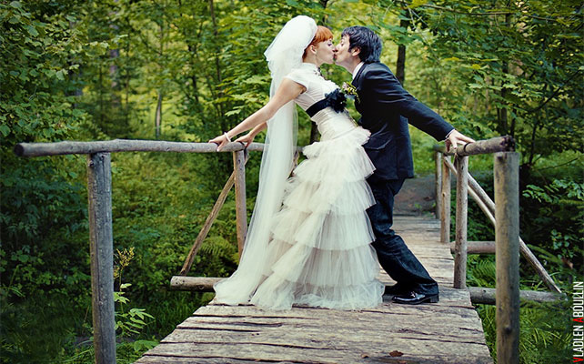веселая ретро-свадьба, фотосессия жениха и невесты