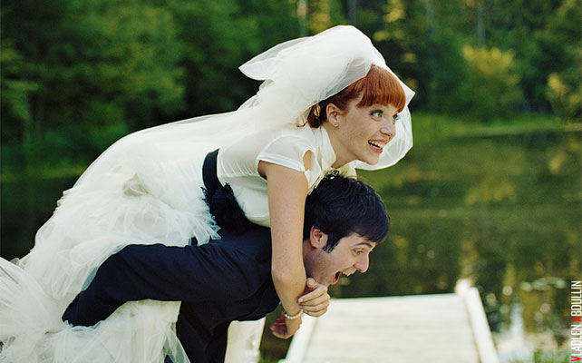 веселая ретро-свадьба, фотосессия жениха и невесты