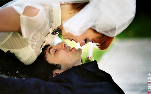 веселая ретро-свадьба, фотосессия жениха и невесты