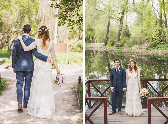 Весеннее пробуждение, свадьба Кристины и Эндрю, фотосессия жениха и невесты в парке