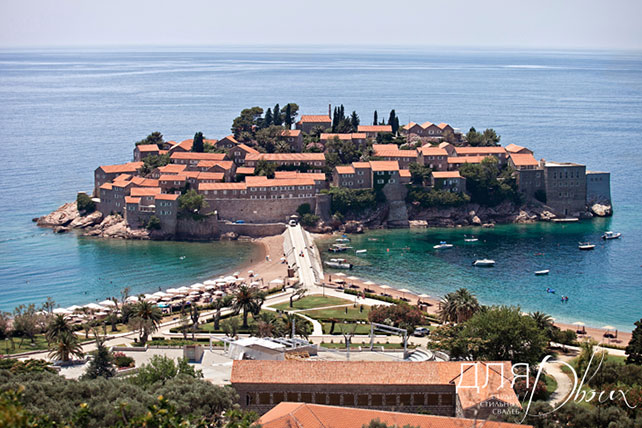 свадьба в Черногории, место проведения