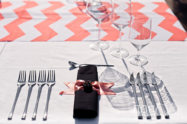 свадьба в Черногории, декор ресторана