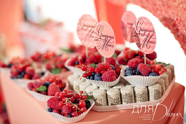 свадьба в Черногории, сладкий стол