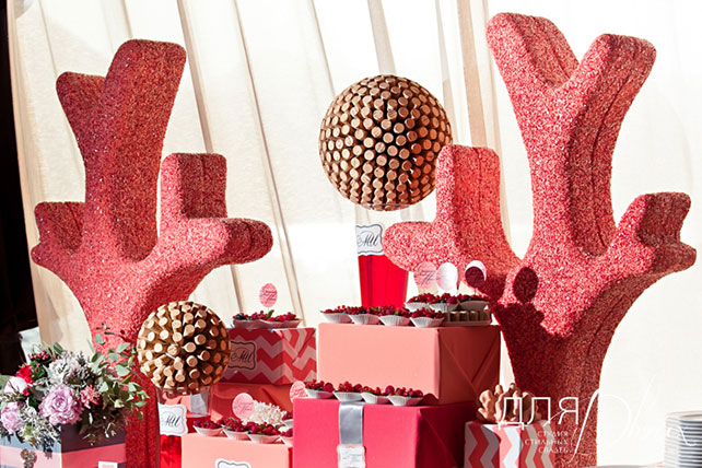 свадьба в Черногории, сладкий стол