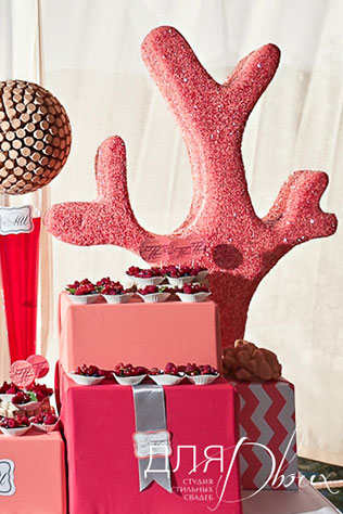 свадьба в Черногории, сладкий стол