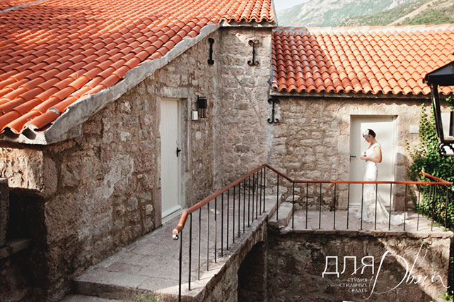 свадьба в Черногории, образ невесты