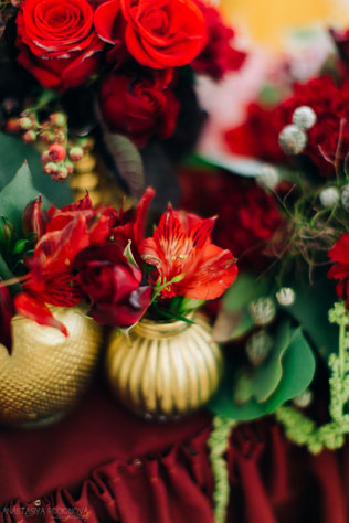 Винная свадьба, флористика